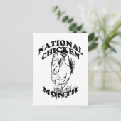 Carte Postale Mois national du poulet (Debout devant)