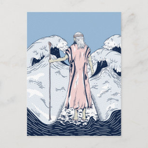 Carte Postale Moïse et la mer de départ