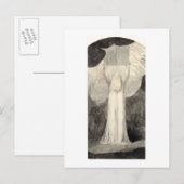 Carte Postale Moïse recevant la loi, c.1780 (brosse et noir i (Devant / Derrière)