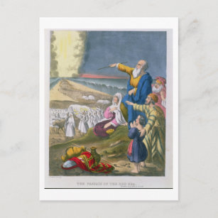 Cartes Postales Mer Rouge Moise Originales Zazzle Be