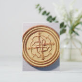 Carte Postale Moisissure représentant quatre guerriers (Debout devant)