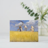 Carte Postale Moissonneurs | Anna Ancher | (Debout devant)