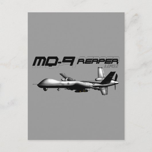 Carte Postale Moissonneuse MQ-9 (Devant)