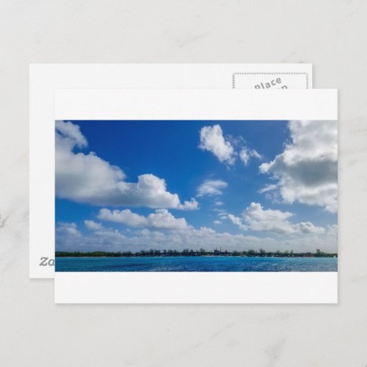 Carte Postale Moitié Lune Cay (Devant / Derrière)