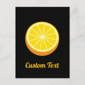 Carte Postale Moitié orange (Devant)