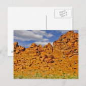 Carte postale Mojave Desert Red Rock (Devant / Derrière)