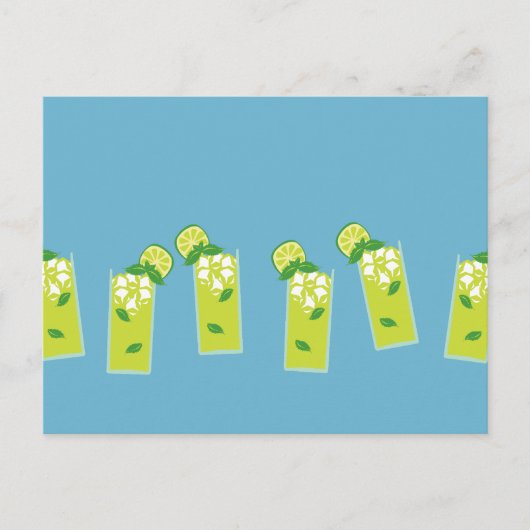 Carte Postale Mojito (Devant)