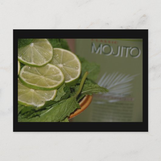 Carte postale Mojito (Devant)