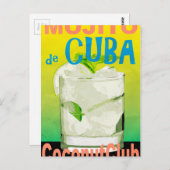 Carte Postale Mojito De Cuba (Devant / Derrière)