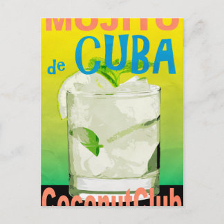 Carte Postale Mojito De Cuba