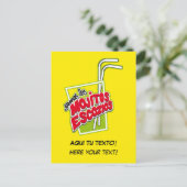 CARTE POSTALE MOJITOS ESCOZIOS (Debout devant)