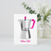 Carte Postale Moka italienne (Debout devant)