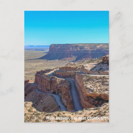 Carte Postale Moki Dugway (Devant)