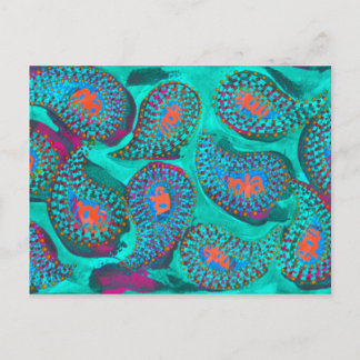 Carte Postale Mola de Paisley, mola Paisley