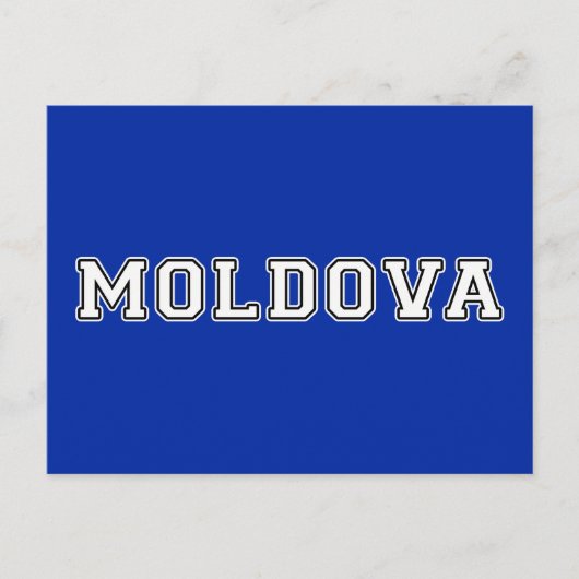 Carte Postale Moldavie (Devant)