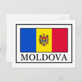 Carte Postale Moldavie (Devant / Derrière)