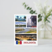 Carte Postale Moldavie - Mosaïque - (Debout devant)
