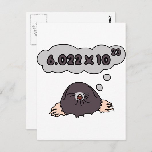 Carte Postale Mole (Devant / Derrière)