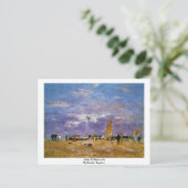 Carte Postale Mole De Deauville Par Boudin Eugène (Debout devant)