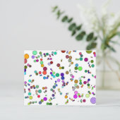 Carte postale Molecules (Debout devant)