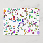 Carte postale Molecules (Devant)