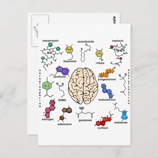 Carte Postale Molecules Galore ! (Devant / Derrière)