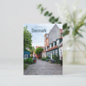 Carte Postale Møllestien Aarhus Danemark (Debout devant)