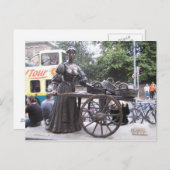 Carte postale Molly Malone, Dublin, Irlande (Devant / Derrière)