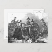 Carte postale Molly Pitcher Cannon (Devant / Derrière)