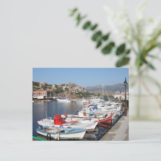 Carte Postale Molyvos (Debout devant)
