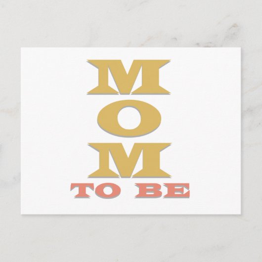 Carte Postale MOM sera t-shirts et cadeaux (Devant)