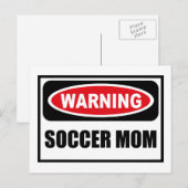 Carte postale MOM SOCCER (Devant / Derrière)