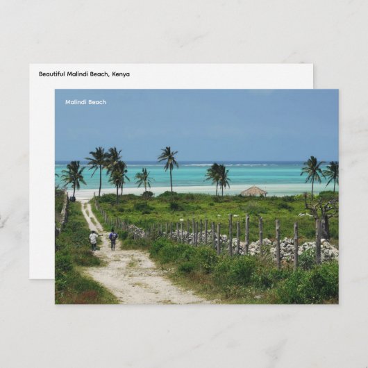 Carte postale Mombasa (Devant / Derrière)