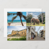 Carte postale Mombasa (Devant / Derrière)