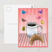 Carte Postale Moment café (Devant / Derrière)