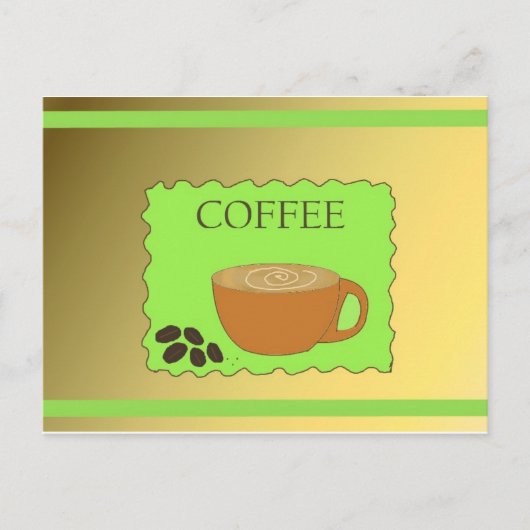 Carte Postale Moment Café (Devant)