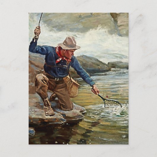 Carte Postale « Moment critique » par Philip R Goodwin (Devant)