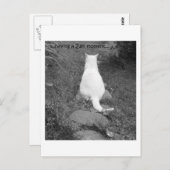 Carte Postale Moment zen (Devant / Derrière)