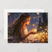 Carte Postale Moments magiques (Devant / Derrière)