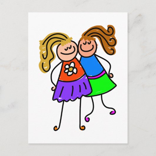 Carte Postale Mon ami (Devant)