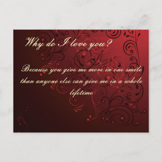 Carte Postale Mon amour