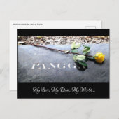 Carte Postale Mon Amour, Mon Cher Monde... (Devant / Derrière)