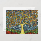 Carte Postale Mon arbre de vie (Devant / Derrière)