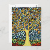 Carte Postale Mon arbre de vie (Devant / Derrière)