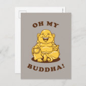Carte Postale Mon Bouddha (Devant / Derrière)