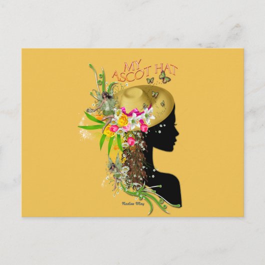 Carte Postale Mon Casquette Ascot (Devant)