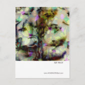 CARTE POSTALE MON CHEMIN (Devant)