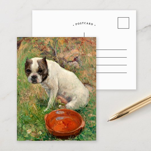 Carte Postale Mon chien | Karl Georg Arsenius