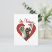 Carte Postale Mon Chinois Crested Valentine (Debout devant)