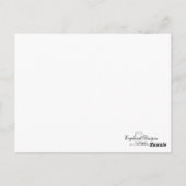 Carte postale Mon coeur (Dos)